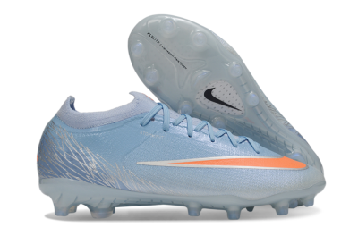 Nike Air Zoom Mercurial Vapor 17 Elite FG Firm Ground Soccer Cleats - Blue/Baltic Blue/Laser Orange