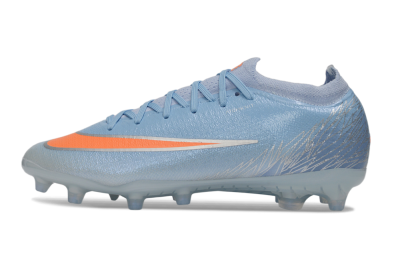 Nike Air Zoom Mercurial Vapor 17 Elite FG Firm Ground Soccer Cleats - Blue/Baltic Blue/Laser Orange