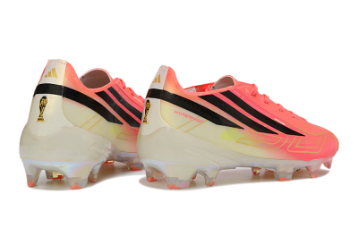 Adidas F50 Elite FG Firm Ground Soccer Cleats - Pink/Solar Pink/Iridescent White