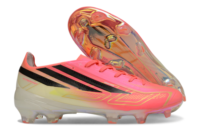 Adidas F50 Elite FG Firm Ground Soccer Cleats - Pink/Solar Pink/Iridescent White