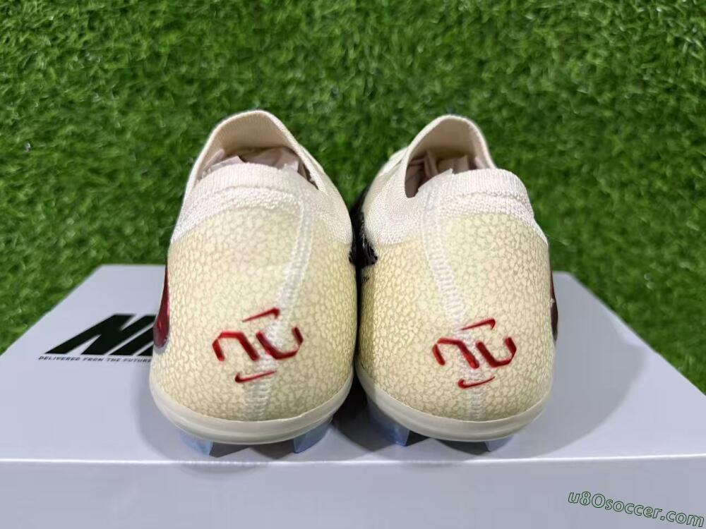 Nike Phantom 6 Elite Low FG Firm Ground Soccer Cleats - Beige/Off-White/Dark Maroon