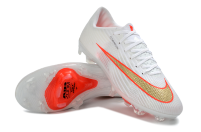 Nike Air Zoom Mercurial Superfly 11 Elite FG Firm Ground Soccer Cleats - White/Metallic Gold/Bright Crimson