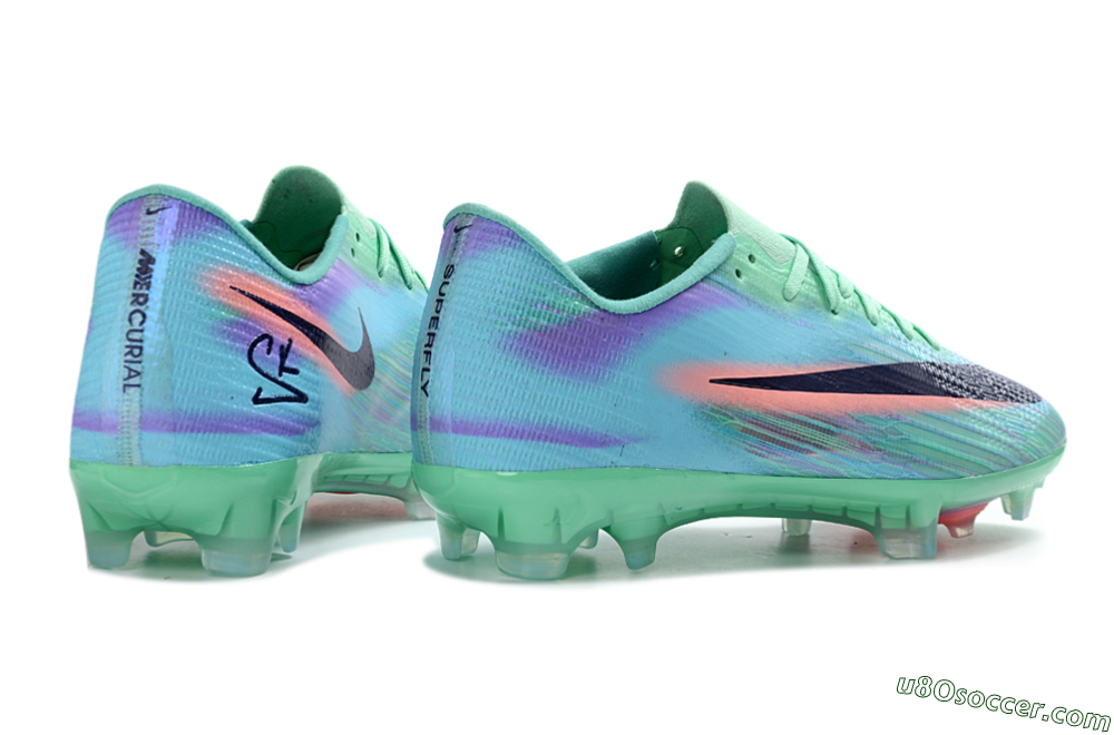 Nike Air Zoom Mercurial Superfly 11 Elite FG Firm Ground Soccer Cleats - Green/Mint Foam/Sunset Glow 7