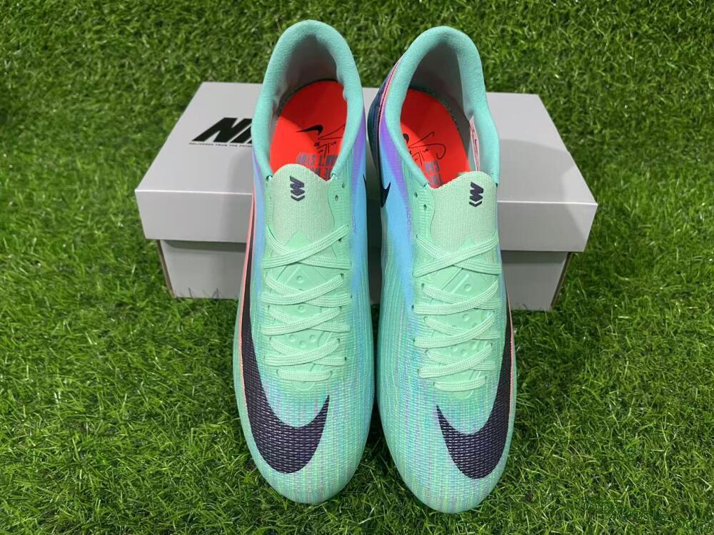Nike Air Zoom Mercurial Superfly 11 Elite FG Firm Ground Soccer Cleats - Green/Mint Foam/Sunset Glow