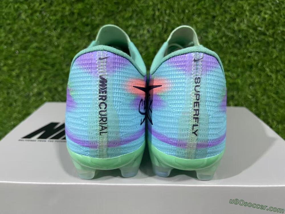 Nike Air Zoom Mercurial Superfly 11 Elite FG Firm Ground Soccer Cleats - Green/Mint Foam/Sunset Glow
