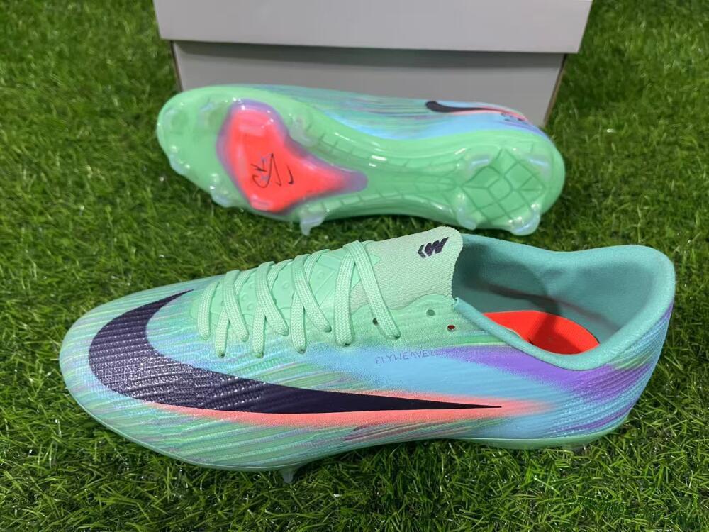 Nike Air Zoom Mercurial Superfly 11 Elite FG Firm Ground Soccer Cleats - Green/Mint Foam/Sunset Glow