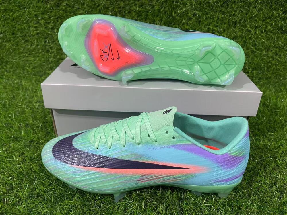 Nike Air Zoom Mercurial Superfly 11 Elite FG Firm Ground Soccer Cleats - Green/Mint Foam/Sunset Glow