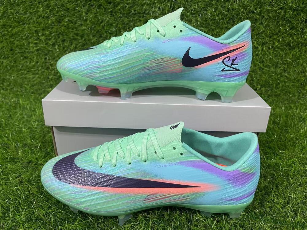 Nike Air Zoom Mercurial Superfly 11 Elite FG Firm Ground Soccer Cleats - Green/Mint Foam/Sunset Glow