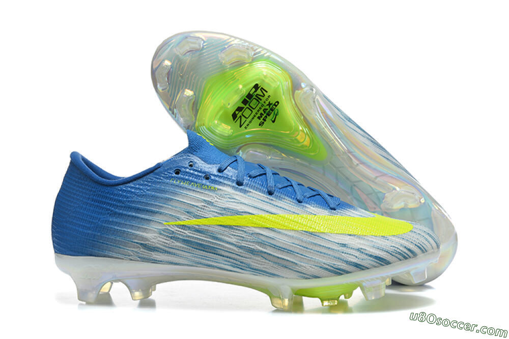 Nike Air Zoom Mercurial Superfly 11 Elite FG Firm Ground Soccer Cleats - Blue/Baltic Blue/Volt 1
