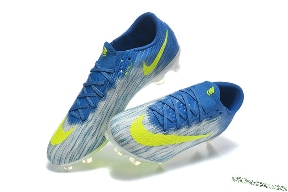 Nike Air Zoom Mercurial Superfly 11 Elite FG Firm Ground Soccer Cleats - Blue/Baltic Blue/Volt 6