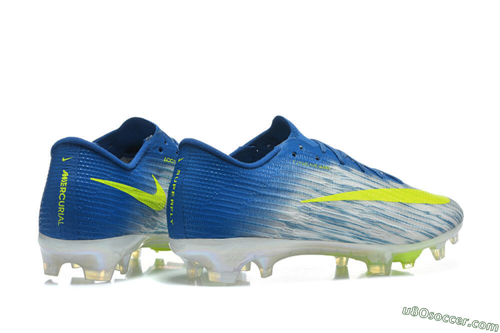 Nike Air Zoom Mercurial Superfly 11 Elite FG Firm Ground Soccer Cleats - Blue/Baltic Blue/Volt 9