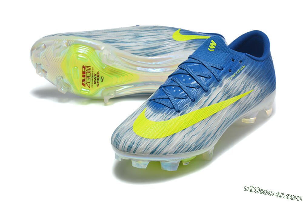 Nike Air Zoom Mercurial Superfly 11 Elite FG Firm Ground Soccer Cleats - Blue/Baltic Blue/Volt 3