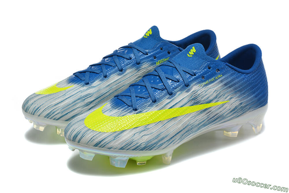 Nike Air Zoom Mercurial Superfly 11 Elite FG Firm Ground Soccer Cleats - Blue/Baltic Blue/Volt 5