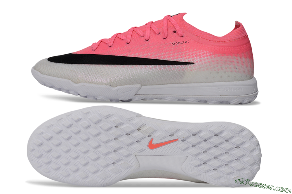 Nike Air Zoom Mercurial Vapor 17 Elite TF Artificial Turf Soccer Shoes - Pink/Hyper Pink/Platinum Tint 0