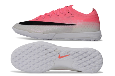 Nike Air Zoom Mercurial Vapor 17 Elite TF Artificial Turf Soccer Shoes - Pink/Hyper Pink/Platinum Tint