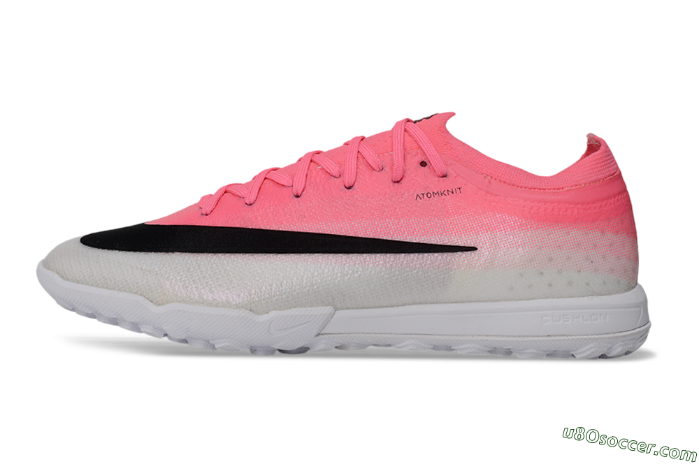 Nike Air Zoom Mercurial Vapor 17 Elite TF Artificial Turf Soccer Shoes - Pink/Hyper Pink/Platinum Tint 2