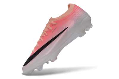 Nike Air Zoom Mercurial Vapor 17 Elite FG Firm Ground Soccer Cleats - Pink/Sunset Glow/Pearl White