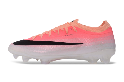 Nike Air Zoom Mercurial Vapor 17 Elite FG Firm Ground Soccer Cleats - Pink/Sunset Glow/Pearl White