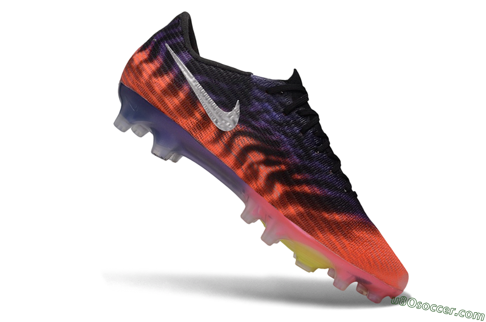 Nike Air Zoom Mercurial Superfly 11 Elite AG Artificial Grass Soccer Cleats - Orange/Sunset Orange/Electric Purple 4