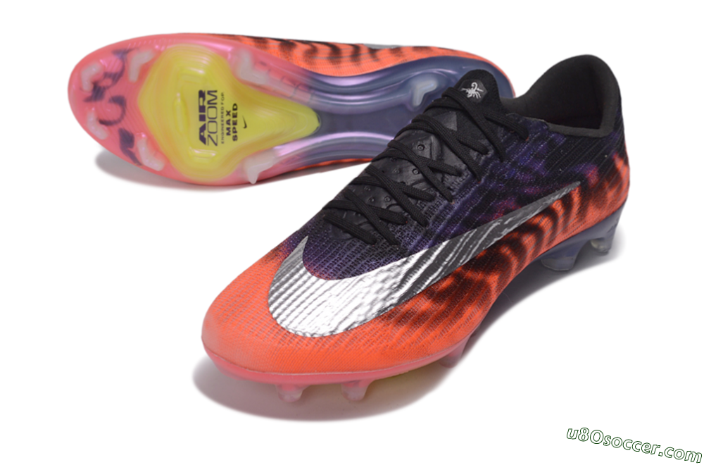 Nike Air Zoom Mercurial Superfly 11 Elite AG Artificial Grass Soccer Cleats - Orange/Sunset Orange/Electric Purple 3