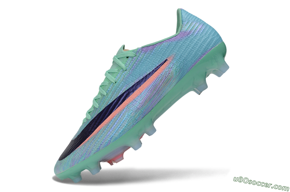 Nike Air Zoom Mercurial Superfly 11 Elite AG Artificial Grass Soccer Cleats - Green/Mint Foam/Deep Purple 5