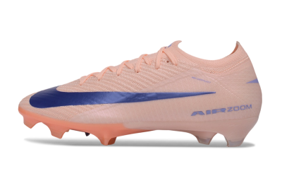 Nike Air Zoom Mercurial Vapor 17 Elite FG Firm Ground Soccer Cleats - Peach/Sunset Peach/Deep Violet