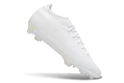 Nike Air Zoom Mercurial Vapor 17 Elite FG Firm Ground Soccer Cleats - White/Triple White/Iridescent Sole