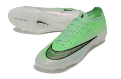 Nike Air Zoom Mercurial Vapor 17 Elite FG Firm Ground Soccer Cleats - Green/Electric Green/Pearl White