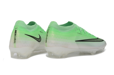 Nike Air Zoom Mercurial Vapor 17 Elite FG Firm Ground Soccer Cleats - Green/Electric Green/Pearl White