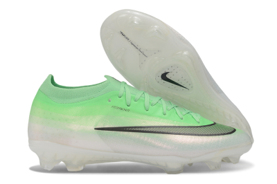 Nike Air Zoom Mercurial Vapor 17 Elite FG Firm Ground Soccer Cleats - Green/Electric Green/Pearl White