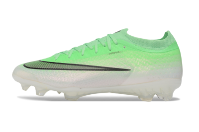 Nike Air Zoom Mercurial Vapor 17 Elite FG Firm Ground Soccer Cleats - Green/Electric Green/Pearl White