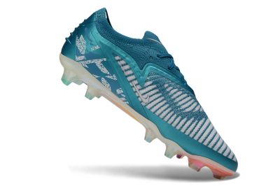 Nike Phantom 6 Elite Low FG Firm Ground Soccer Cleats - Blue/Baltic Blue/White