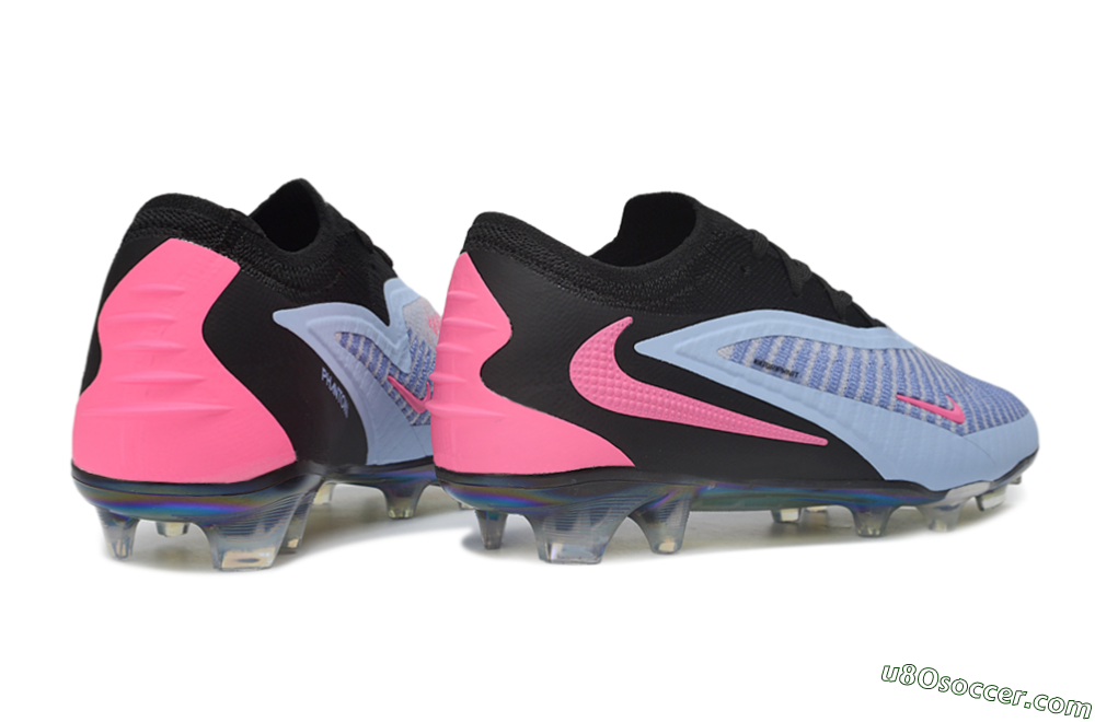 Nike Phantom 6 Elite Low FG Firm Ground Soccer Cleats - Blue/Baltic Blue/Hyper Pink 6
