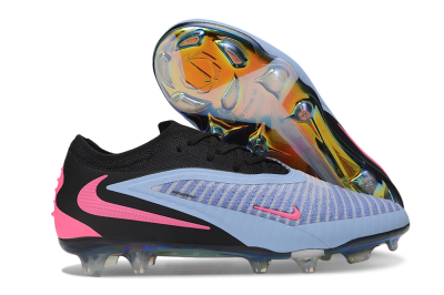 Nike Phantom 6 Elite Low FG Firm Ground Soccer Cleats - Blue/Baltic Blue/Hyper Pink