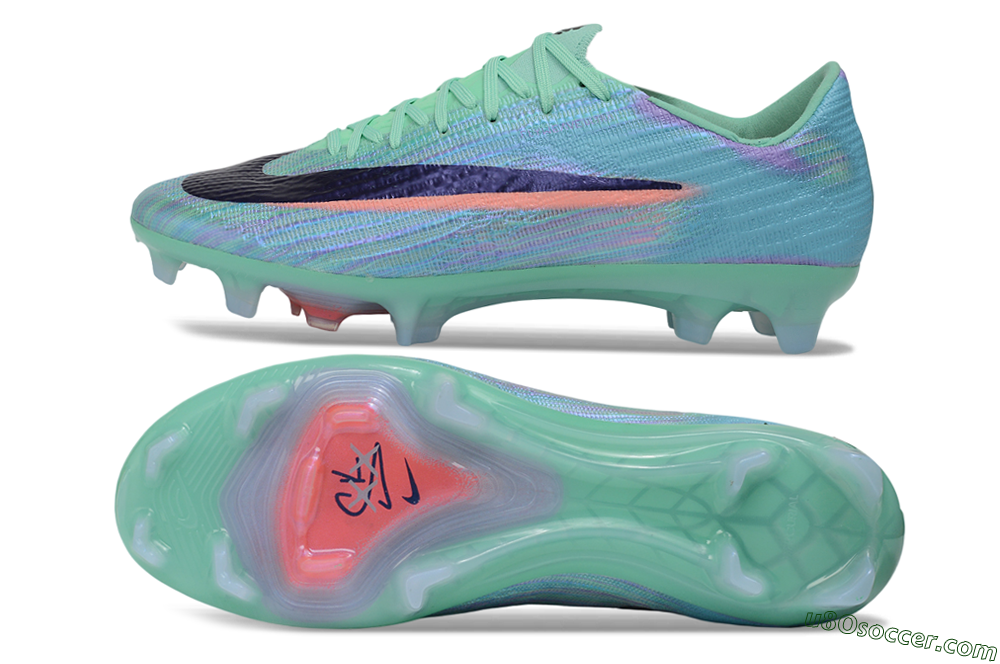 Nike Air Zoom Mercurial Superfly 11 Elite FG Firm Ground Soccer Cleats - Green/Mint Foam/Deep Purple 0