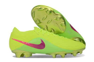 Nike United Tiempo Maestro Elite FG Firm Ground Soccer Cleats - Yellow/Volt/Hyper Pink