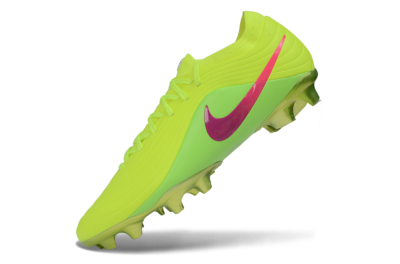 Nike United Tiempo Maestro Elite FG Firm Ground Soccer Cleats - Yellow/Volt/Hyper Pink