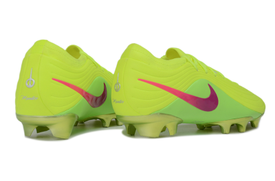 Nike United Tiempo Maestro Elite FG Firm Ground Soccer Cleats - Yellow/Volt/Hyper Pink