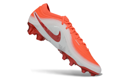Nike United Tiempo Maestro Elite FG Firm Ground Soccer Cleats - Orange/Bright Crimson/Metallic Silver