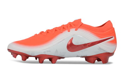 Nike United Tiempo Maestro Elite FG Firm Ground Soccer Cleats - Orange/Bright Crimson/Metallic Silver