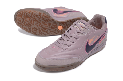 Nike Tiempo Street Gato PRM IC Indoor & Futsal Soccer Shoes - Purple/Dusty Lilac/Dark Plum