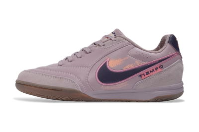 Nike Tiempo Street Gato PRM IC Indoor & Futsal Soccer Shoes - Purple/Dusty Lilac/Dark Plum