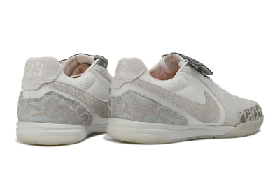Nike Tiempo Street Gato SE IC Indoor & Futsal Soccer Shoes - White/Summit White/Photon Dust