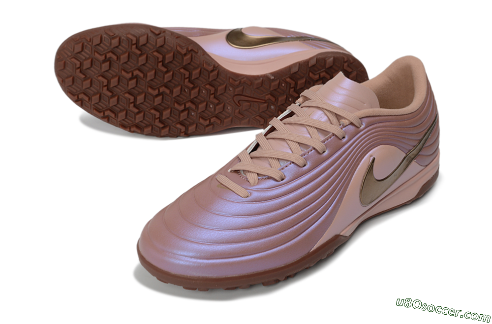 Nike Tiempo Legend 11 Pro TF Artificial Turf Soccer Shoes - Pink/Rose Gold/Metallic Bronze 3