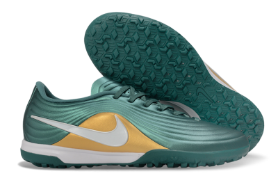 Nike Tiempo Legend 11 Pro TF Artificial Turf Soccer Shoes - Green/Emerald Green/Metallic Gold
