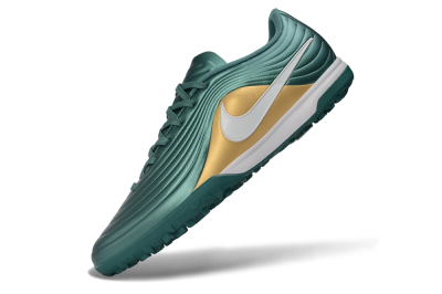 Nike Tiempo Legend 11 Pro TF Artificial Turf Soccer Shoes - Green/Emerald Green/Metallic Gold
