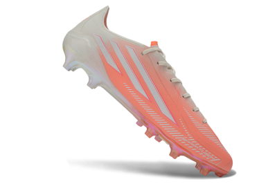 Adidas F50 Elite FG Firm Ground Soccer Cleats - Coral/Sunset Glow/Off White