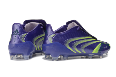 Adidas F50 Elite Tunit FG Firm Ground Soccer Cleats - Purple/Intense Purple/Lucid Lemon