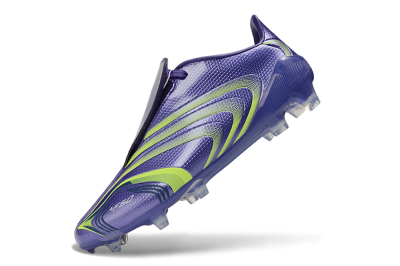 Adidas F50 Elite Tunit FG Firm Ground Soccer Cleats - Purple/Intense Purple/Lucid Lemon
