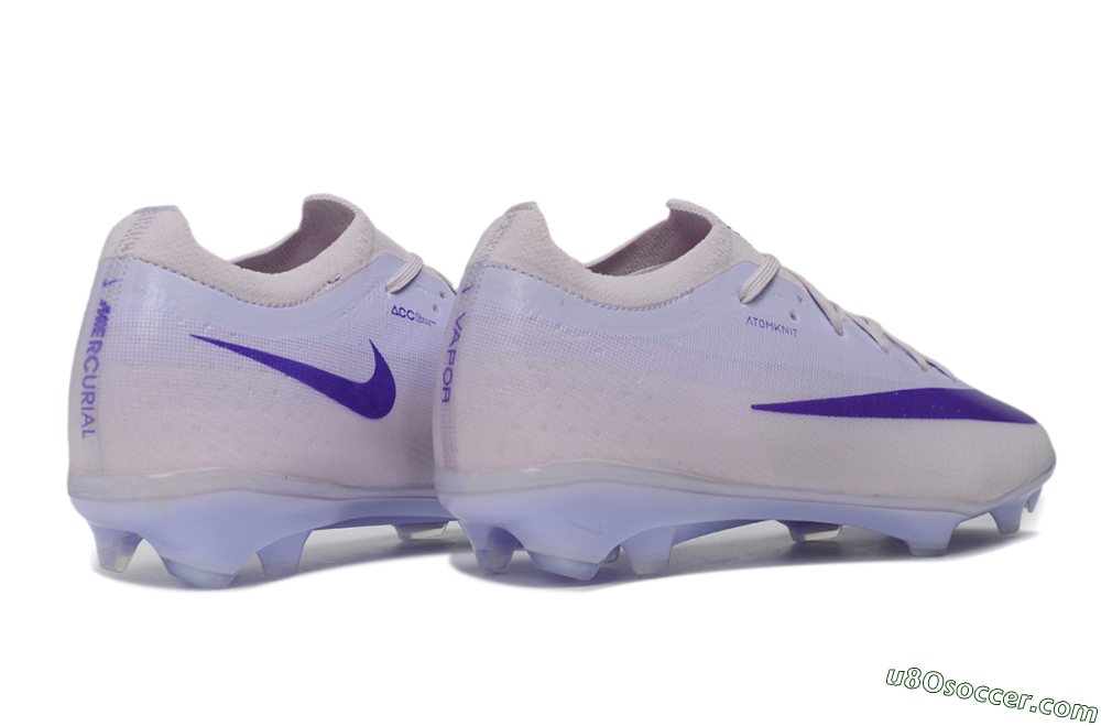 Nike Air Zoom Mercurial Vapor 17 Elite FG Firm Ground Soccer Cleats - Purple/Light Violet/Deep Purple 6